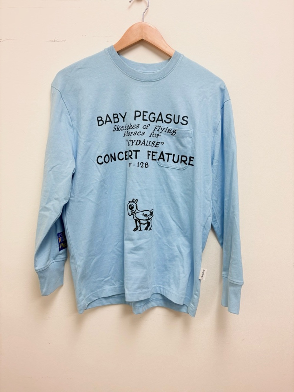 Disney Fantasia x Pleasing Baby Pegasus pocket long sleeve